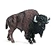 EOIVSH North American Bison FigurineRealistic Bull Figure Fun Wildlife Play Animal Toy for BoysGirls Kids - Image 2