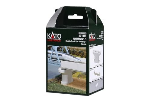 Kato 23019 Double Track Pier Poured Concrete 6 N Scale - Image 5