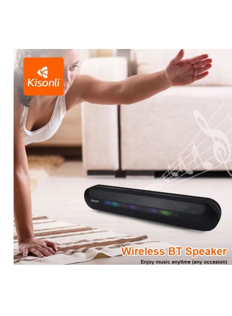 Kisonli LED-911 Magnetic New Blue Tooth Speaker Gaming Speakers with RGB light - Image 5