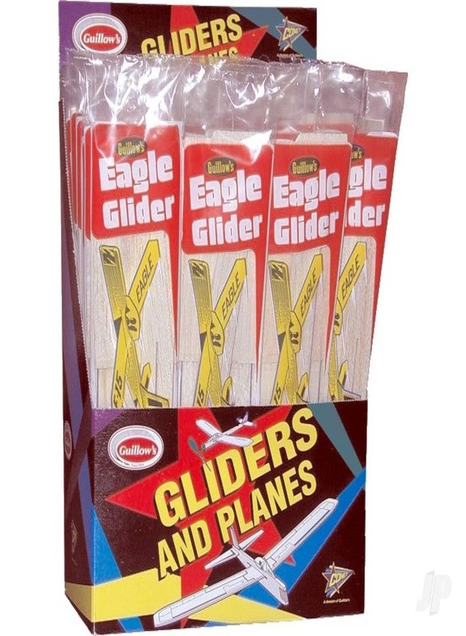 جيلوز طائرة شراعية من خشب البلسا من نوع Guillow Eagle - Image 2