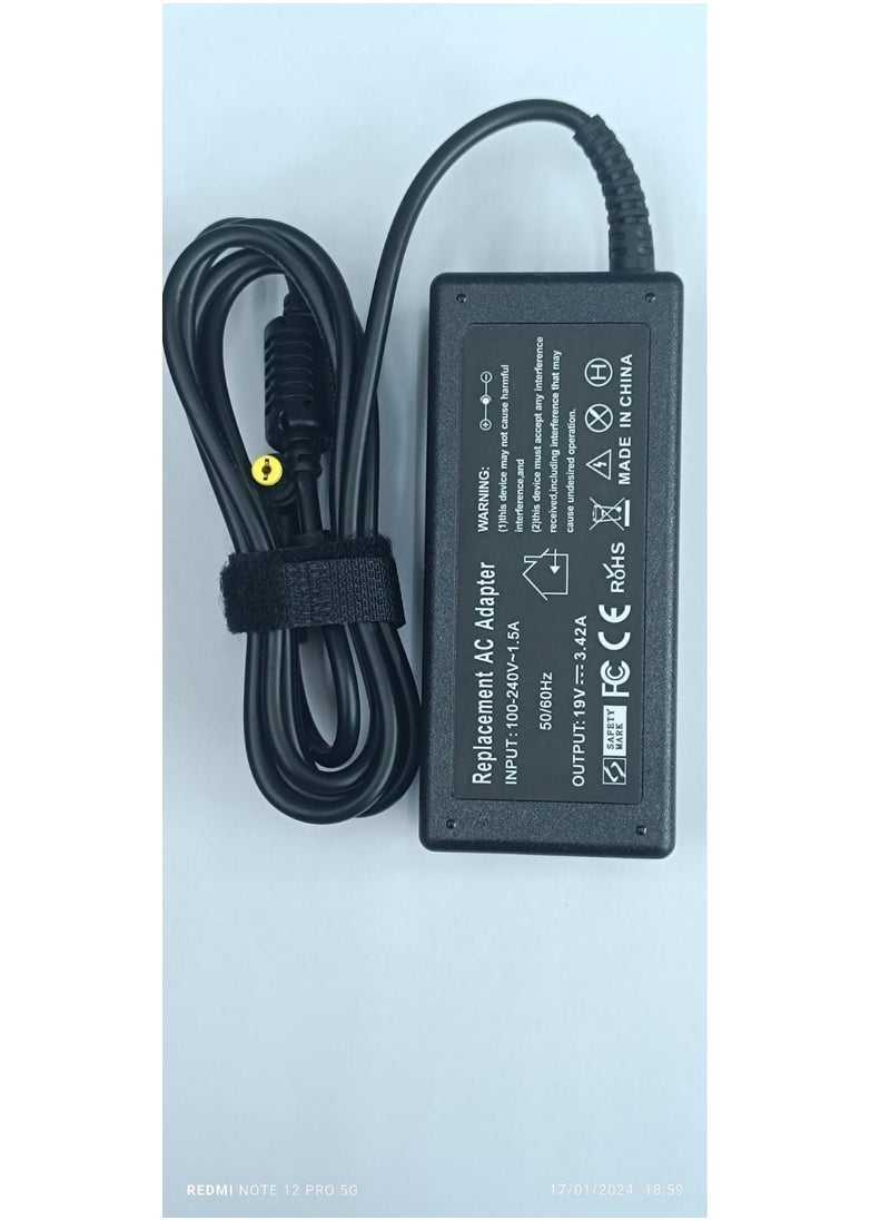 CS - LAPTOP AC ADAPTER FOR ACER 19V 3.42A 65W - Image 1