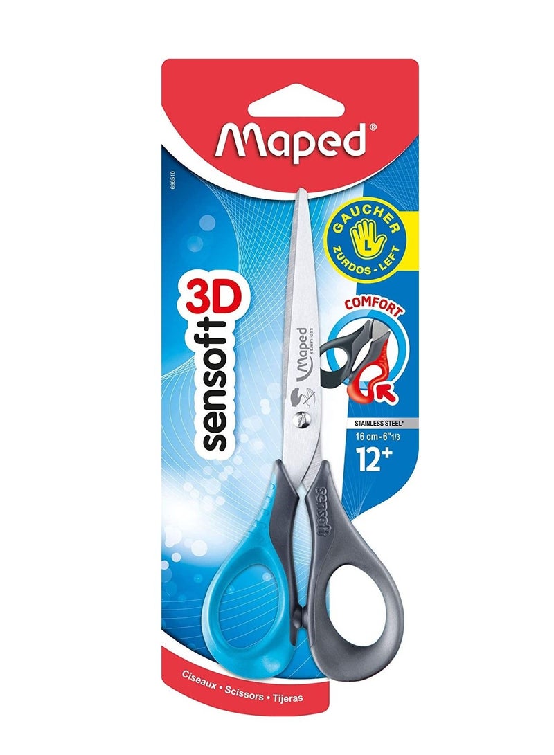 Maped Sensoft Scissors with Flexible Handles (Color May vary) - Image 1