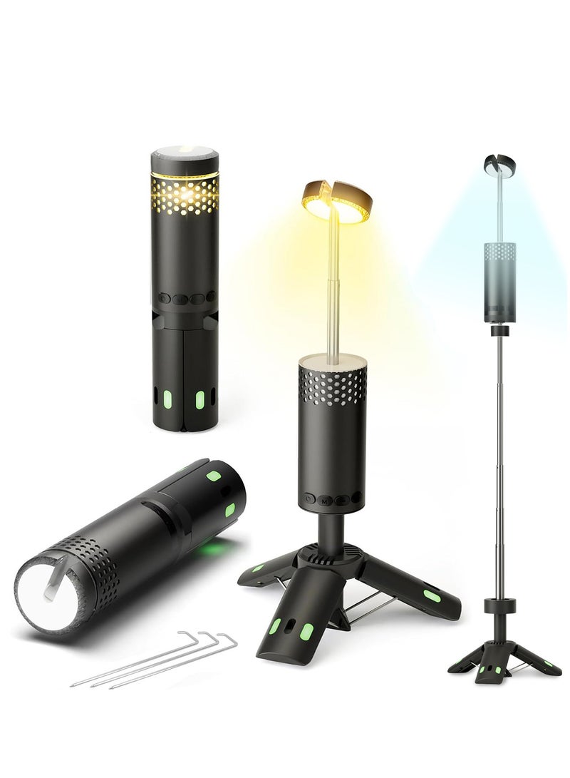 Portable Camping Lantern 10000Mah Rechargeable Camping Light with Bright LED for Outdoor Emergency Outages Hiking - Image 1