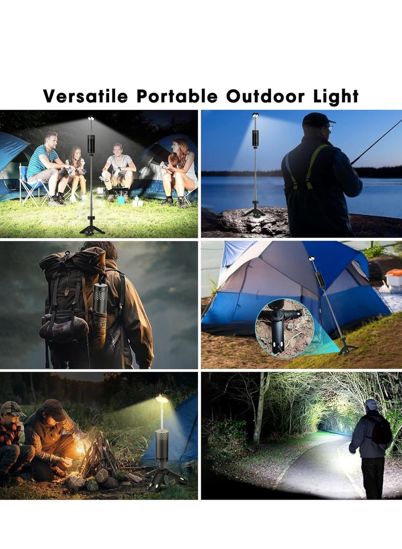 Portable Camping Lantern 10000Mah Rechargeable Camping Light with Bright LED for Outdoor Emergency Outages Hiking - Image 2