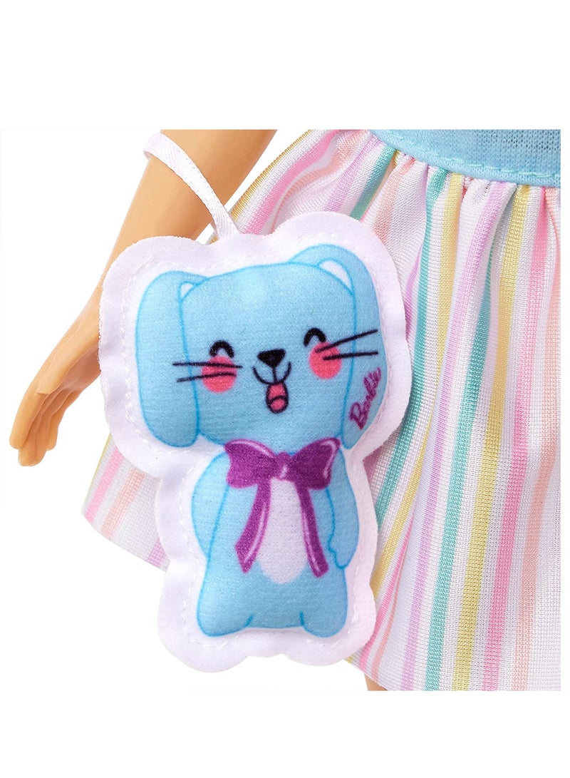 Barbie My First Barbie Brunette Doll with Bunny - Image 3