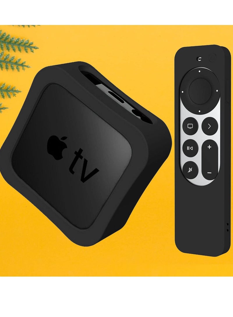 Y&D Case for Apple TV 4K Box and 2nd Gen Siri Remote Control 2022 2021, Silicone Drop Protective Cover 4th/5th Generation - Image 4
