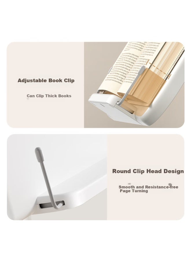 Xgear Reading Stand, Desktop Adjustable Stand, Bed Desk Stand, Ipad Holder, Reading Aid, Picture Book Small Table - Image 2
