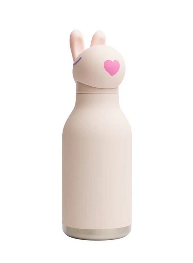 asobu زجاجة أسوبو باني بيستي 16 أونصة – زجاجة مياه ستانلس ستيل لطيفة ومتينة للأطفال، مقاومة للتسرب، سهلة الحمل، مثالية للمدرسة والاستخدام اليومي - Image 1