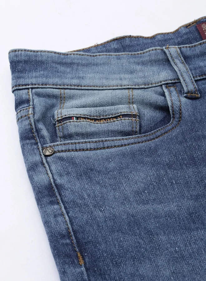 The Indian Garage Co  Men Slim Fit Solid Jeans for Men | Best Price UAE