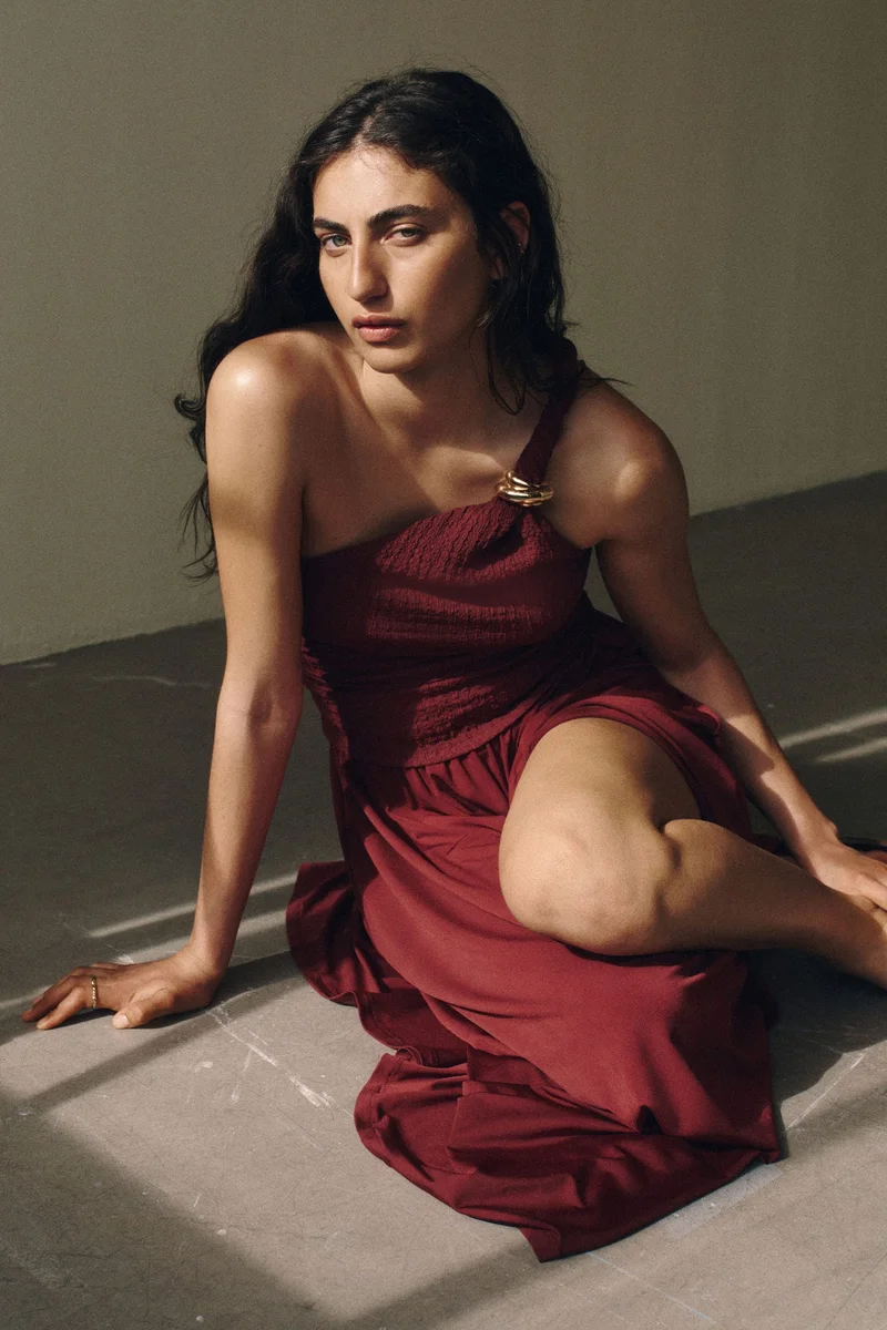 H&M One-shoulder top