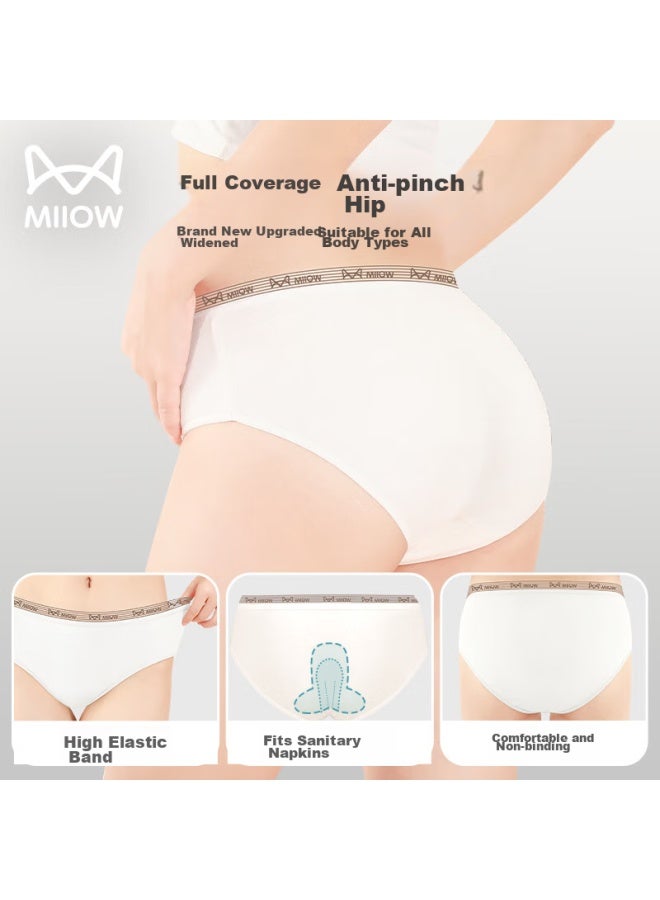 MIIOW Miiow Disposable Women's Underwear, Pure Cotton, Daily Use, Sterile, No-wash, For Business Trips, Travel, Postpartum, Menstruation, Individually Wrapped, Coffee Color, Size M - Image 2