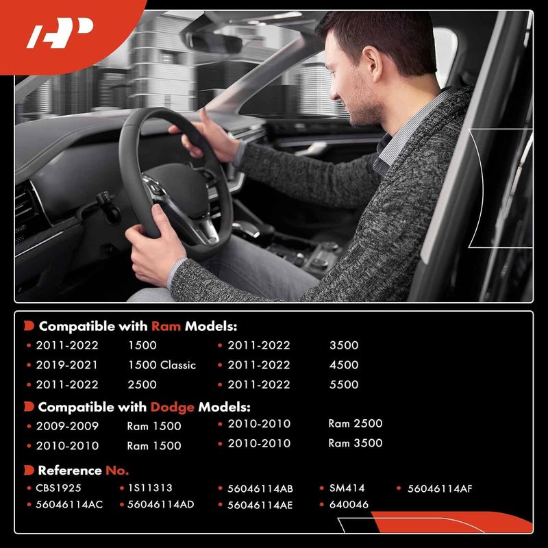 A-Premium Turn Signal Windshield Wiper Multifunction Switch for Dodge Ram Models - Image 2