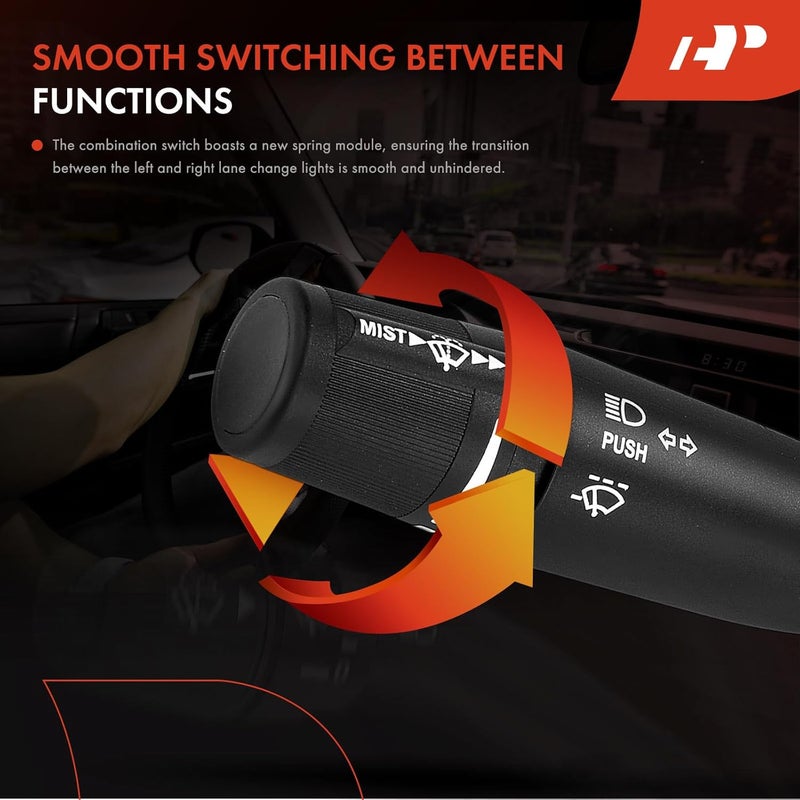 A-Premium Turn Signal Windshield Wiper Multifunction Switch for Dodge Ram Models - Image 4