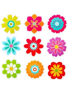 45 PCS Spring Flower Cutouts For Bulletin Board Decoration