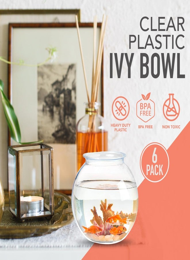 Sterline Plastic Ivy Bowls - 6 Pack of 16 Oz. Tub - Perfect for Home Decor, Centerpiece, Carnival Game Accessory, Ornament Holder, Party Supplies, Sweet Treats - Image 5