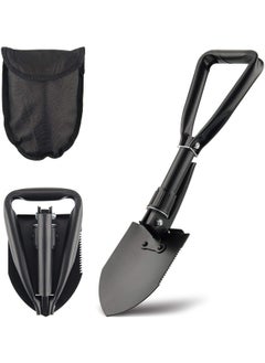GO2CAMPS Portable Folding Shovels, Collapsible Camping Shovel With Nylon Carrying Pouch And High Carbon Steel Handle, Compact And Multi-Functional Tool  - Image 1