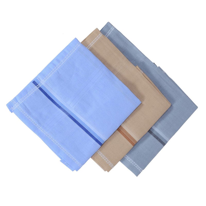 Kuber Industries Kuber Industries Men's Cotton Handkerchief (Multicolor) -Pack of 6  - Image 3