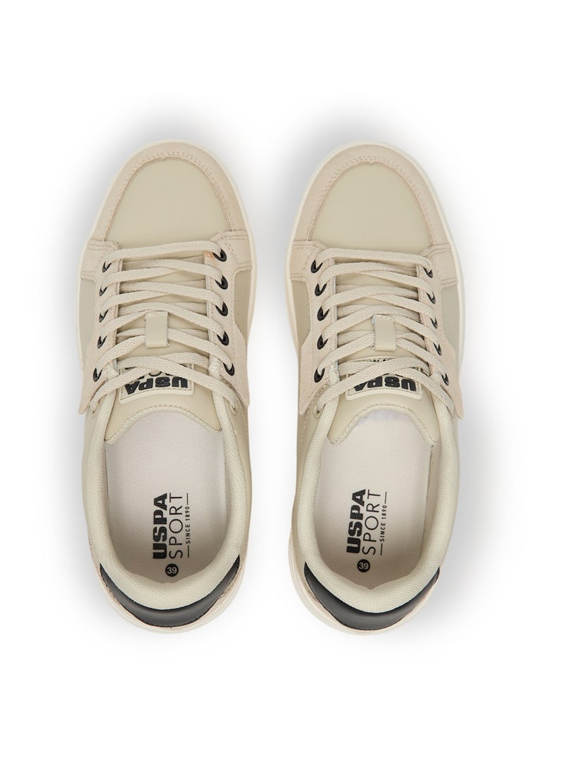 U.S. Polo Assn. - Women's Platform Sneakers - Low-Top Casual Lace-Up Design with Comfort Cushioned Sole for Everyday Wear - Image 1