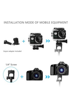 TYCOM Tycom Selfie Stick For Phone Size 4.5-6.2Inch, Extendable to 134cm Selfie Stick Tripod with Bluetooth Wireless Remote Phone Holder (134cm Short)  - Image 2
