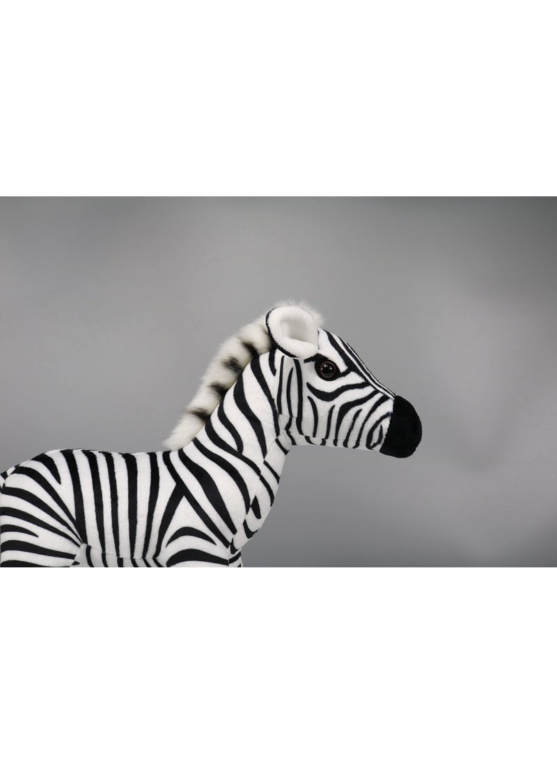 Ice King Bear Ice King Bear Wild Animal Stuffed Animals Zoo Family Plush Toy (Zebra 11 Inches)  - Image 5
