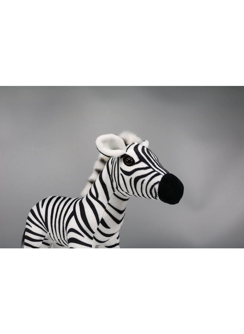 Ice King Bear Ice King Bear Wild Animal Stuffed Animals Zoo Family Plush Toy (Zebra 11 Inches)  - Image 4