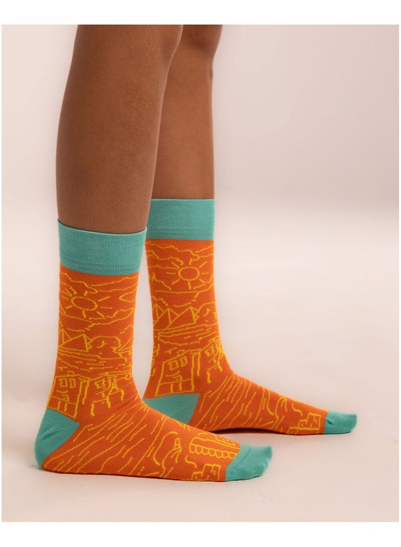 Sphinx Neck Socks