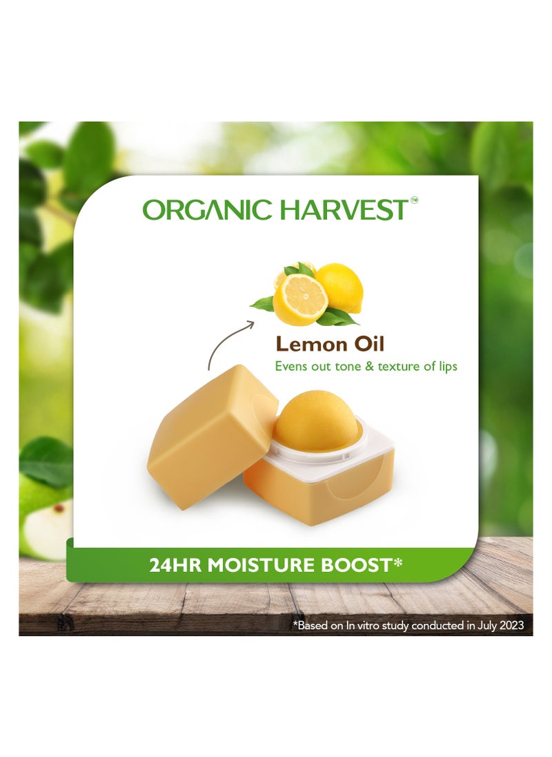 Organic Harvest - Organic Harvest SPF Lip Balm: Lemon Oil| Lip Balm With SPF For Women & Men | 100% American Certified Organic | Paraben & Sulphate-free |10gm - Image 1