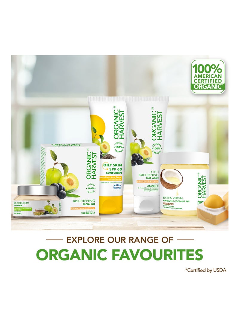 Organic Harvest - Organic Harvest SPF Lip Balm: Lemon Oil| Lip Balm With SPF For Women & Men | 100% American Certified Organic | Paraben & Sulphate-free |10gm - Image 1