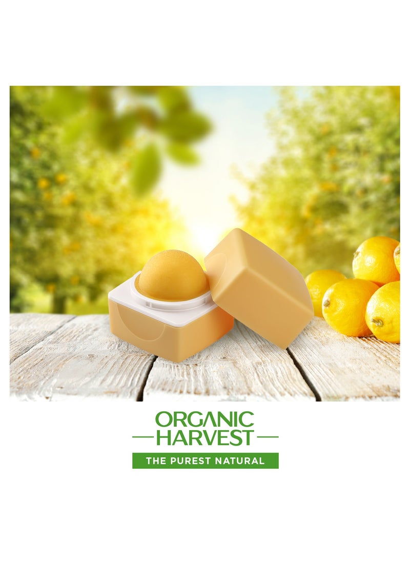 Organic Harvest - Organic Harvest SPF Lip Balm: Lemon Oil| Lip Balm With SPF For Women & Men | 100% American Certified Organic | Paraben & Sulphate-free |10gm - Image 1
