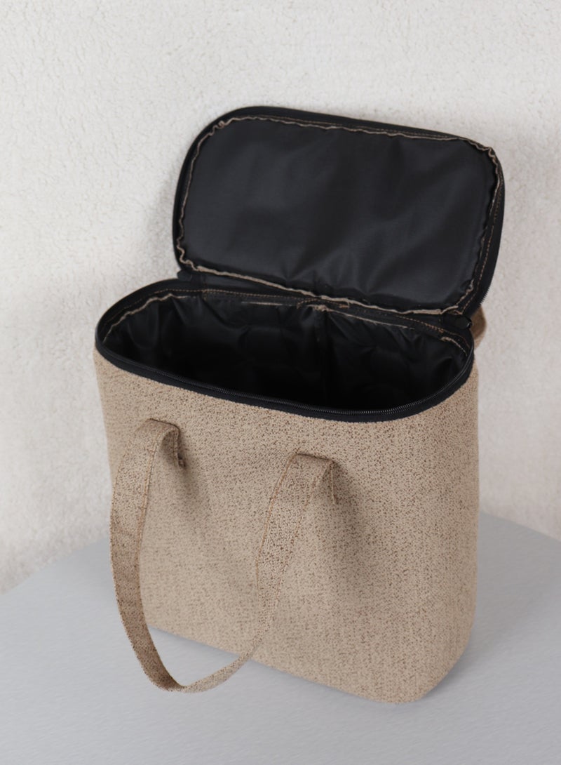 HOMEVEO Thermos Bag - Basket - Practical and durable design for storing tea and coffee thermoses, coffee pots, and organizing items.  - Image 5