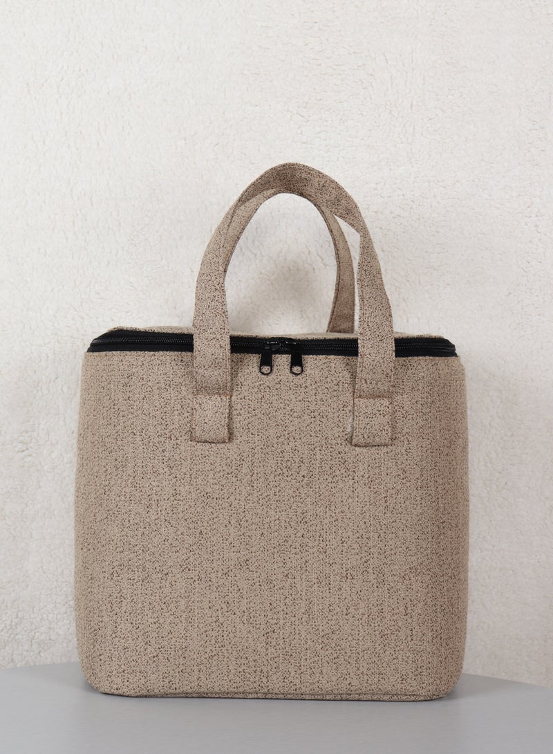 HOMEVEO Thermos Bag - Basket - Practical and durable design for storing tea and coffee thermoses, coffee pots, and organizing items.  - Image 2