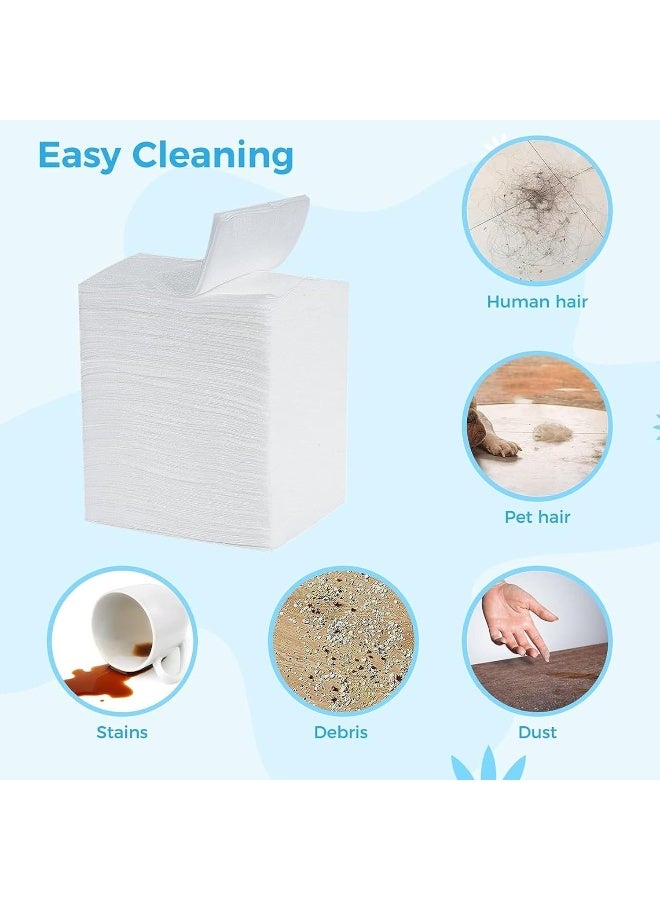 Zalcoon Wet Mop Refills Sweeper, Disposable Dusting Cloth Wet Sweeping Refills Mop Pads Floor Cloth Refills Electrostatic Cloths, 29cm x 21cm, 60 Count - Image 5