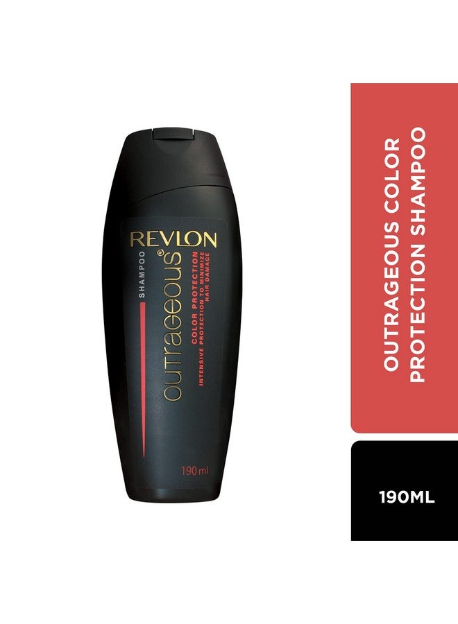 Revlon Outrageous Color Protection Hair Shampoo - 190 Ml, 190 Ml - Image 2