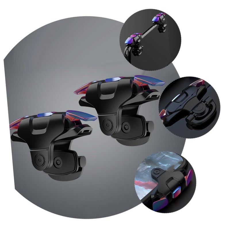Mobile Game Controller Trigger Pair Portable Lightweight Enhanced Gaming Easy Installation - Image 4
