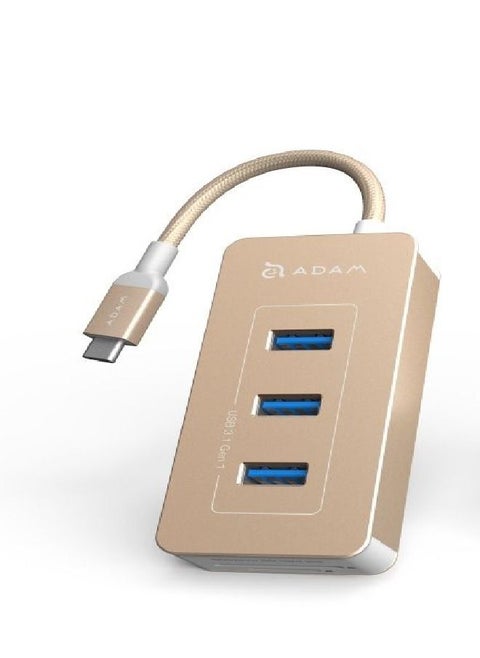 Adam Elements CASA Hub PDC601 USB3.1 Type-C 6-in-1 Card Reader with 80W Power Delivery