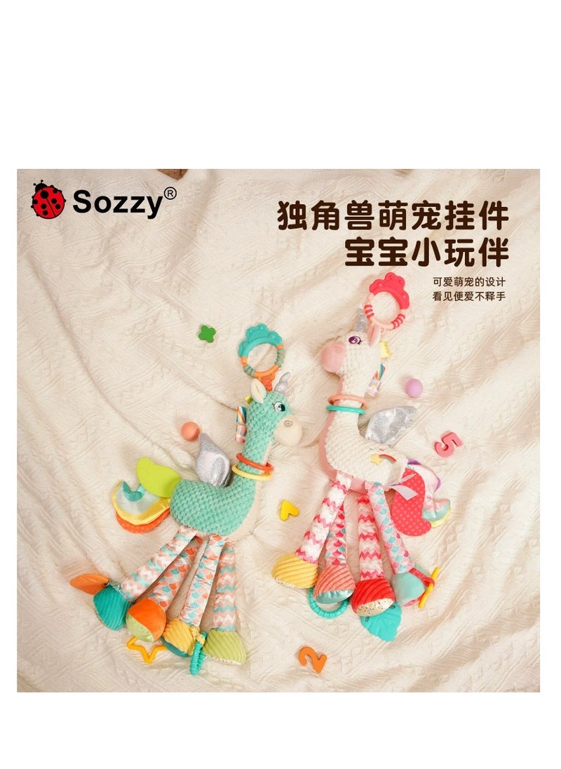 Sozzy - Baby baby comfort plush doll car bed baby toy pendant - Image 1