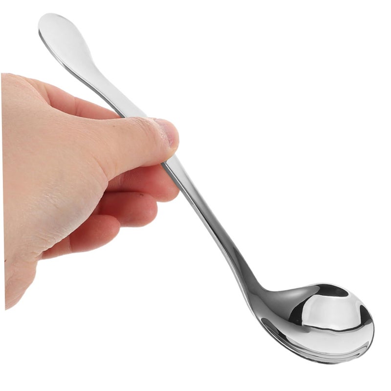 Adaptive Spoon Ergonomic Curved Handle Self Feeding Utensil Right Handed Design - Image 5