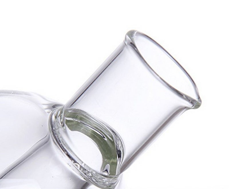 ELETON Triple Ball Olive Oil and Vinegar Dispenser Cruet Bottles, 2 in 1 Transparent Dual Glass for Kitchen Cooking Container - Image 5