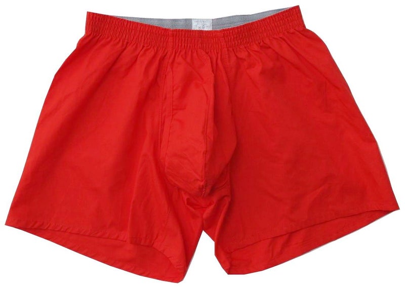 MSPEC Men's Boxers 3D-Crotch Breathable/Comfortable MS-03 Red XXL - Image 5