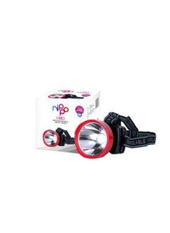 Nippo NIPPO Rechargeable Head Lamp, 3W LED, 3 Modes, Upto 10 Hours Backup, Emergency Light for Outdoor Activities, Plastic  - Image 1