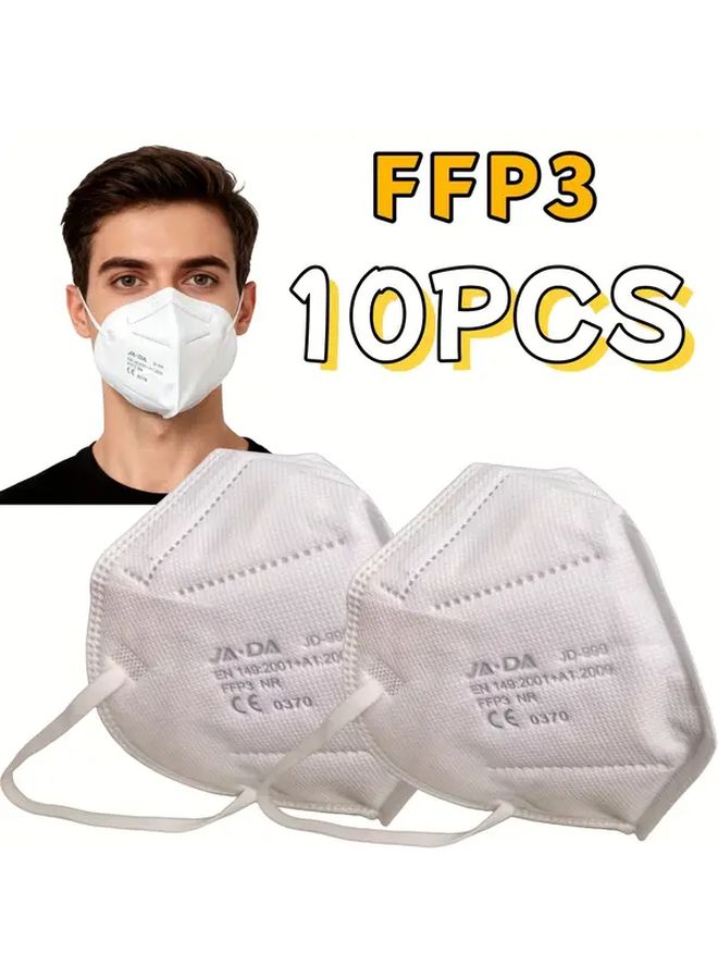10pcs FFP3 Face Masks Model 999 N95 Respirator Equivalent Disposable Duckbill Mask - Image 4