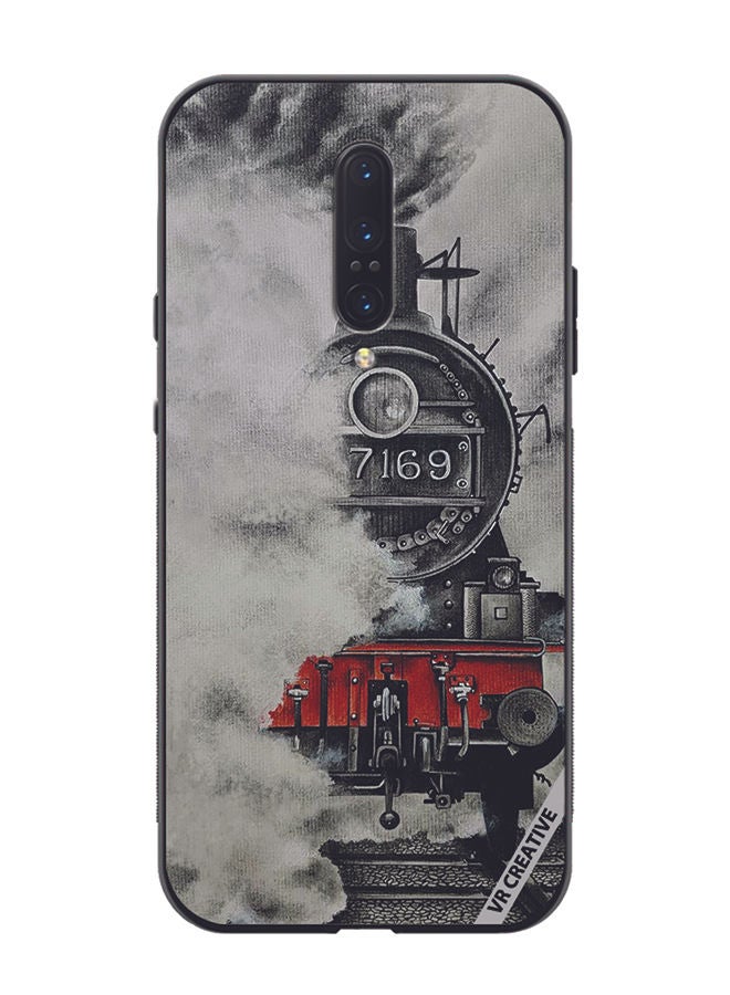 VR CREATIVE Protective Case Cover For OnePlus 7 Pro Harry Potter Train Design Multicolour - Image 1