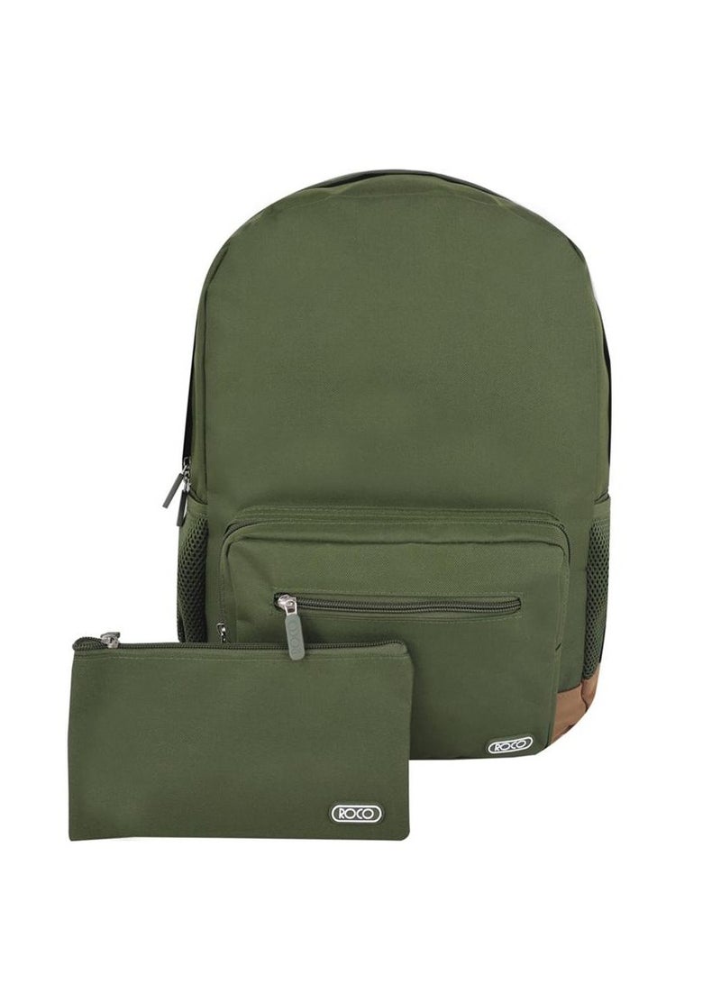 روكو حقيبة ظهر كلاسيكية أساسية مع ملحق