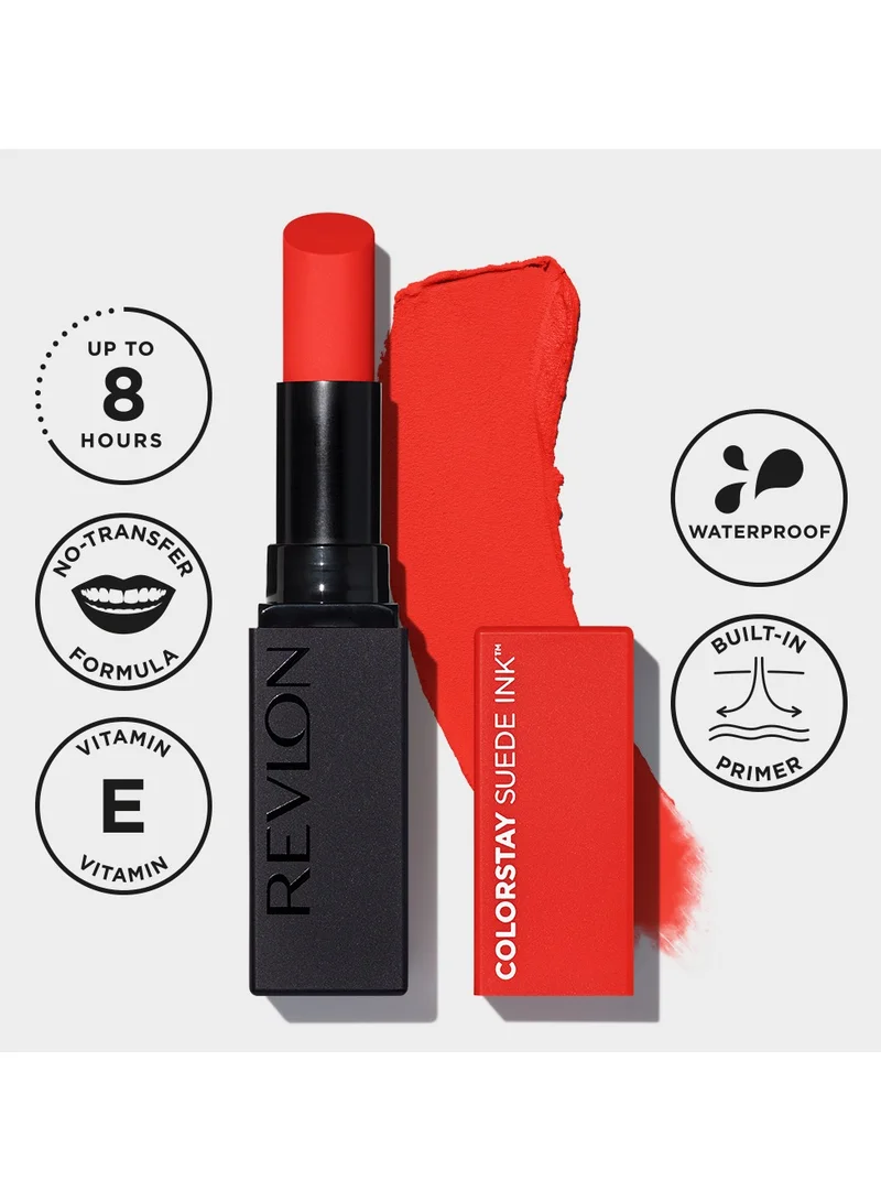 Revlon ColorStay Suede Ink™ Lipstick, Feed The Flame 007