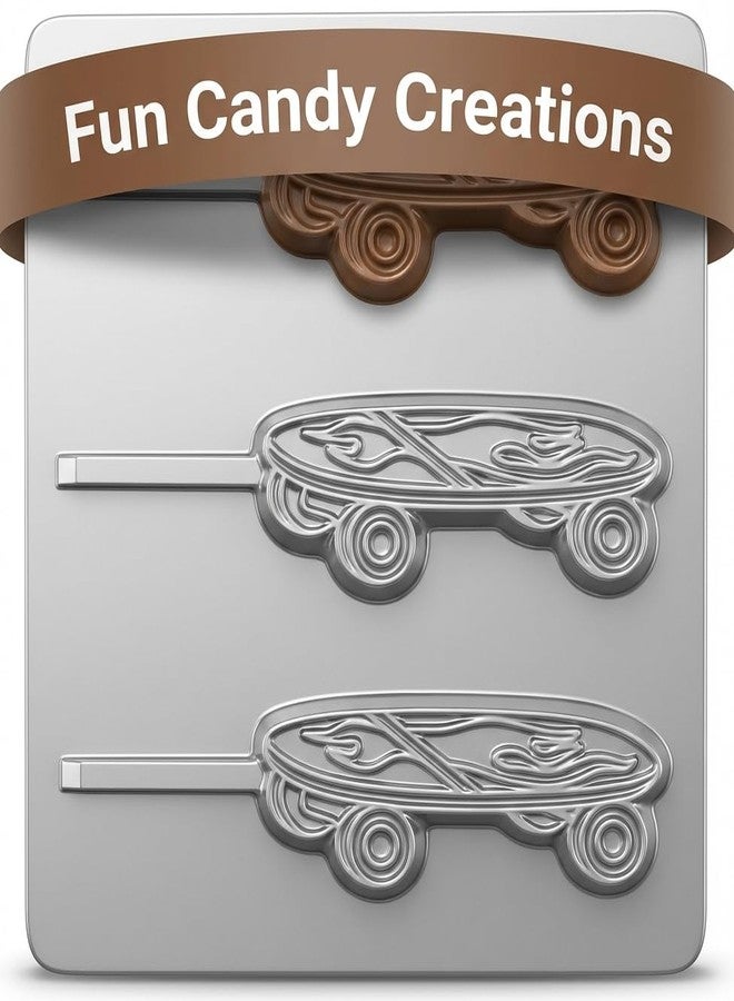 Lollipops Skateboard Lollipop Chocolate Candy Mold 3392 - Image 3