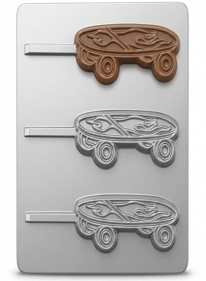 Lollipops Skateboard Lollipop Chocolate Candy Mold 3392 - Image 2