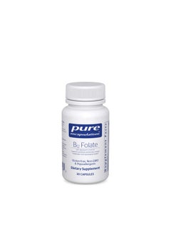 Pure Encapsulations B12 Folate ; Energy Supplement To Support Nerves And Brain Health* ; 30 Capsules  - Image 1