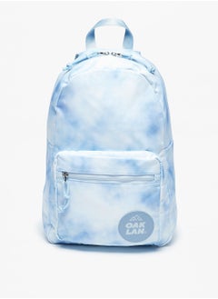 Oaklan by Shoexpress Womens Printed Backpack with Logo Badge Detail  - Image 1
