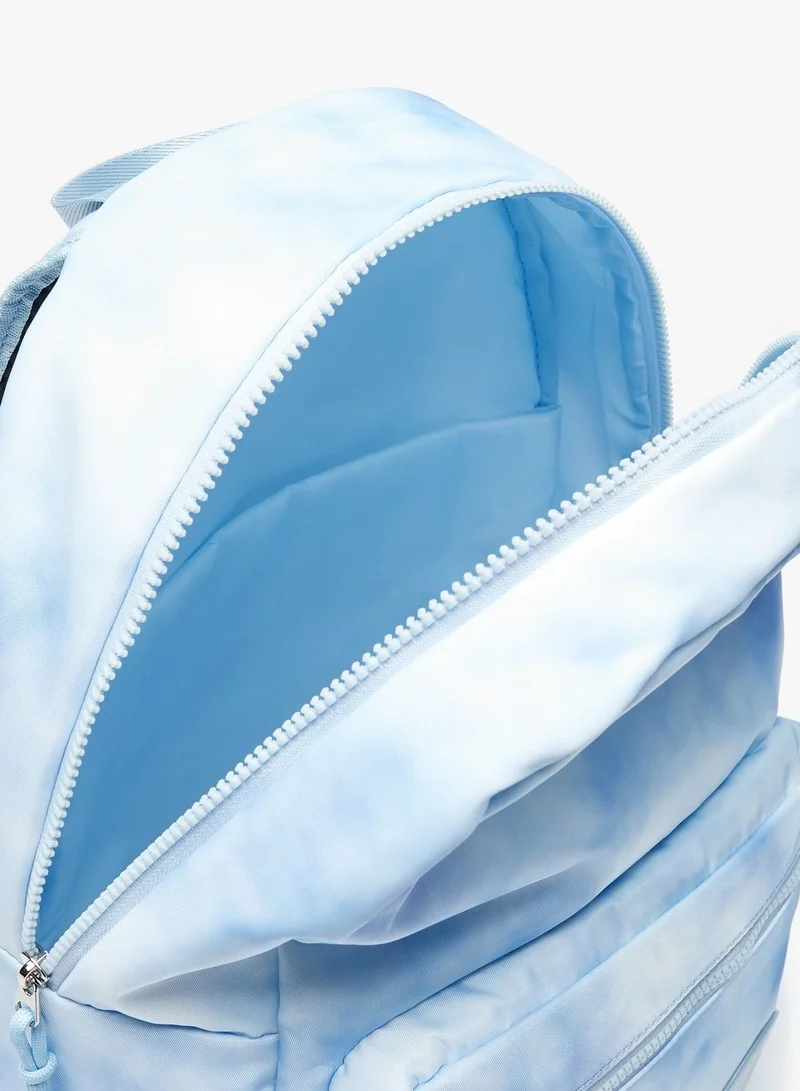 شو اكسبرس Womens Printed Backpack with Logo Badge Detail