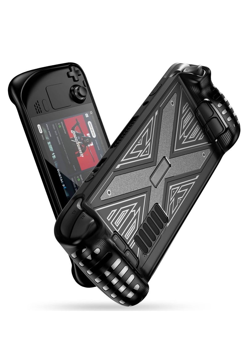 Y&D Case for Steam Deck Compatible Deck, Skin Protective Non-slip TPU Screen Protector Shockproof Anti-Collision with Cool  - Image 1